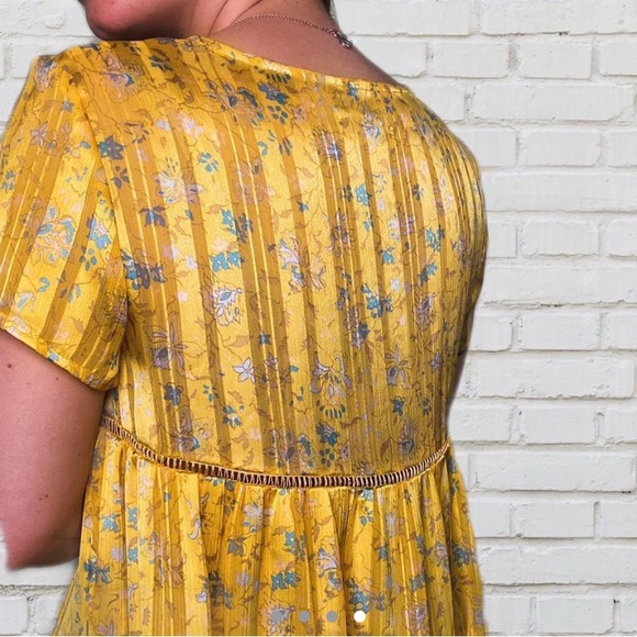 Urban outfitters yellow babydoll dress - Picture 4 of 4